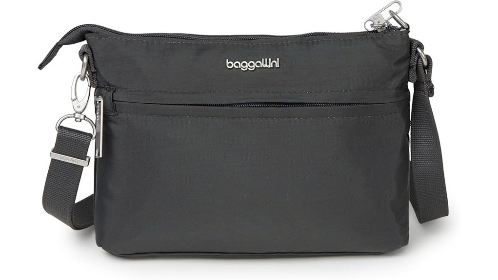 baggallini women s anti theft crossbody