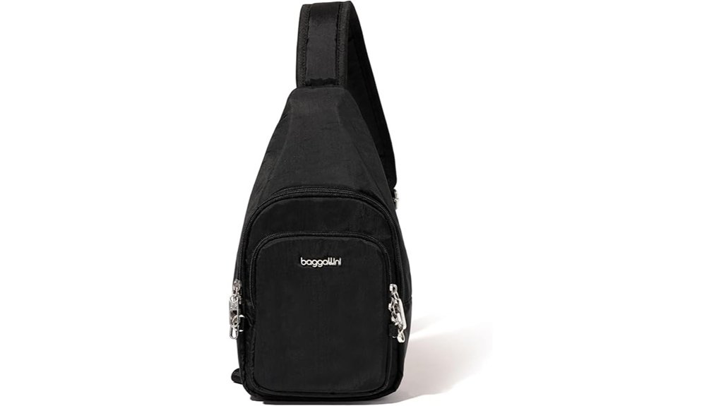 baggallini women s anti theft sling