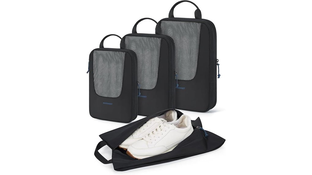 bagsmart compression packing cubes