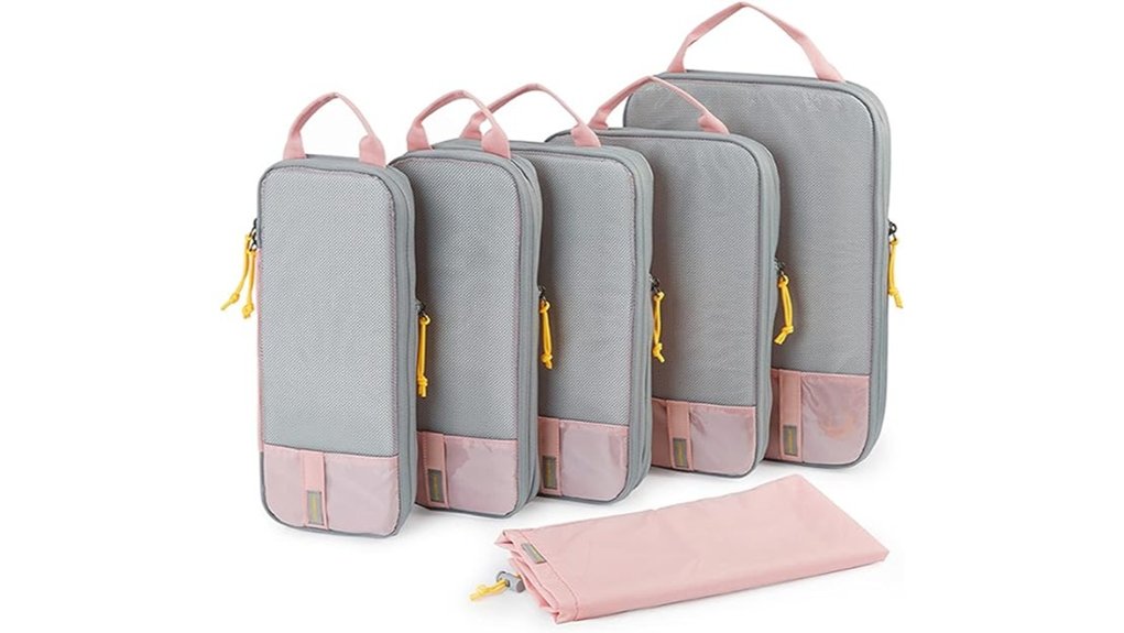 bagsmart compression packing cubes
