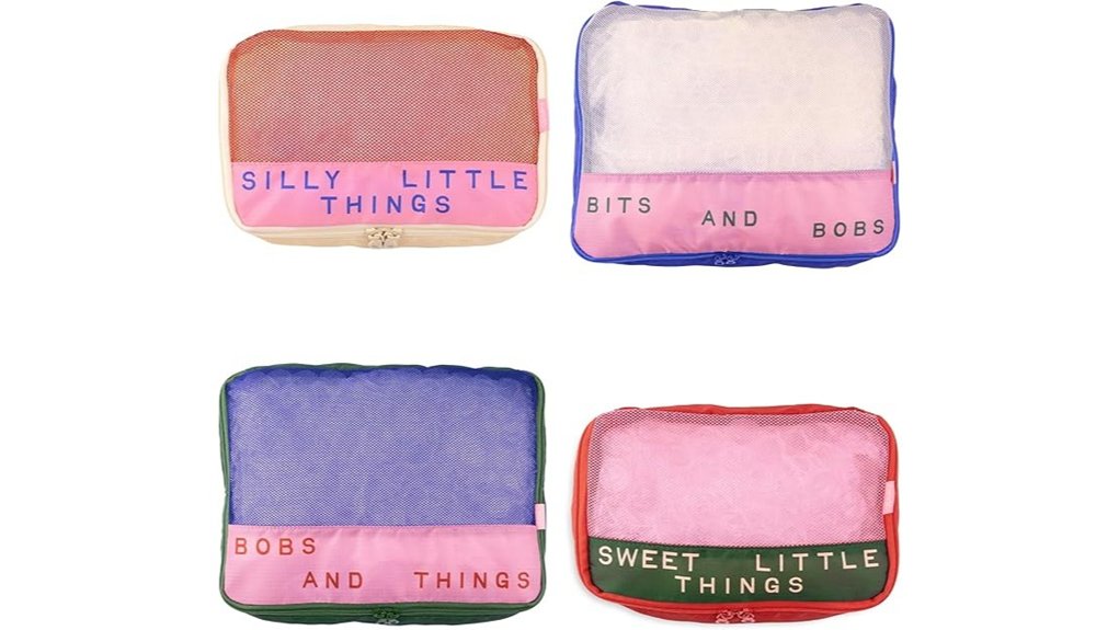 ban do four size packing cubes