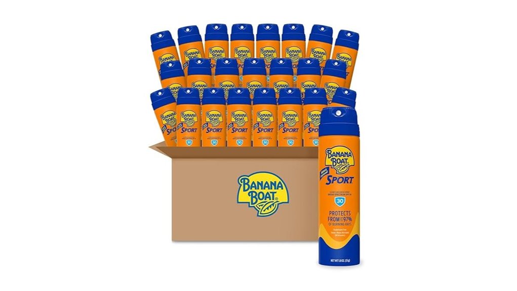 banana boat spf30 24