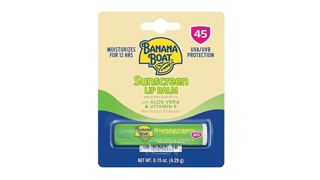 bananaboat spf45 lipbalm vitamine