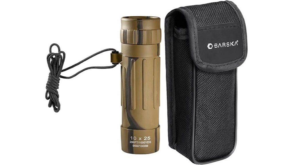 barska lucid 10x25 monocular