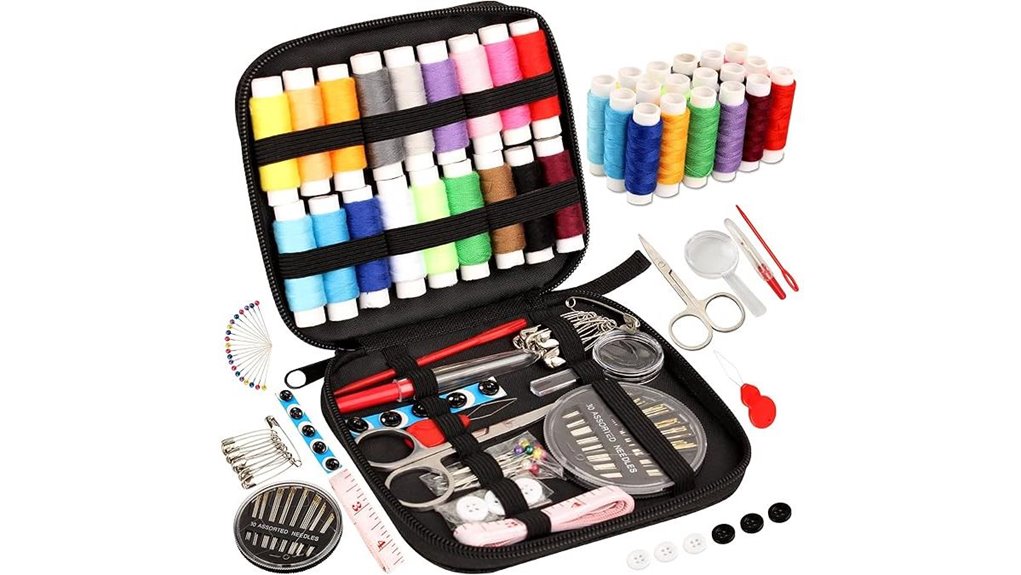 basic sewing kit components