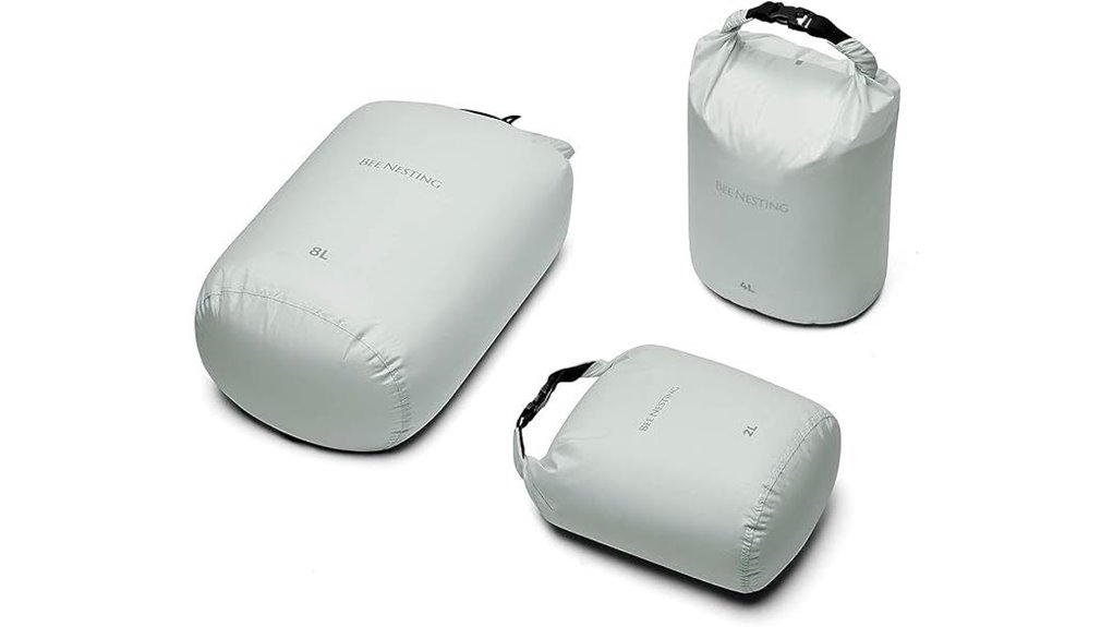 bee nesting 3 pack drybags