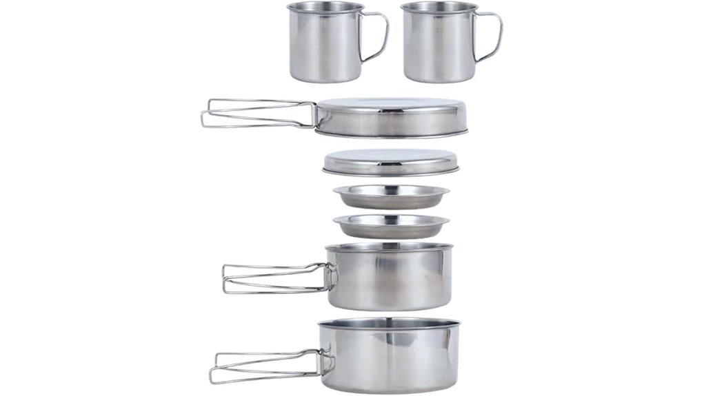 begrit mini camping cookware