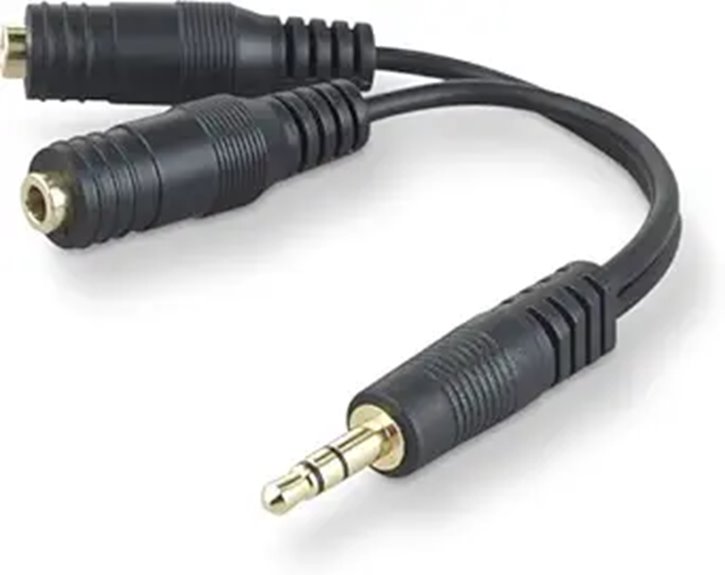 belkin dual 3 5mm splitter