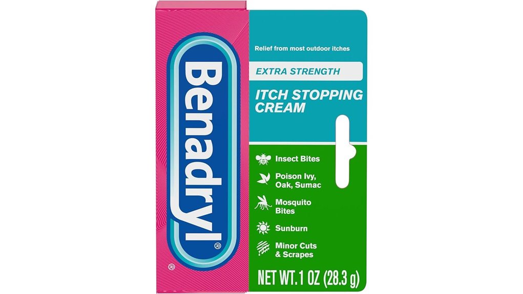 benadryl extra strength itch cream