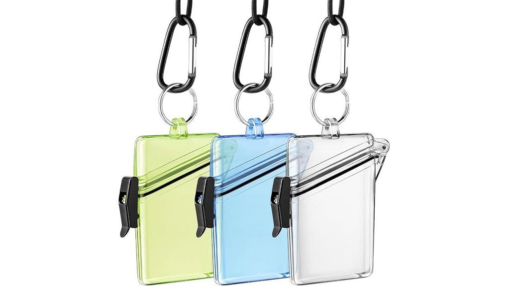 besarme waterproof badge holders