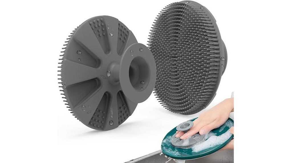 beuait gray silicone sponge