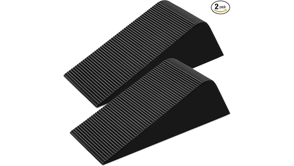 black 2 inch rubber stoppers