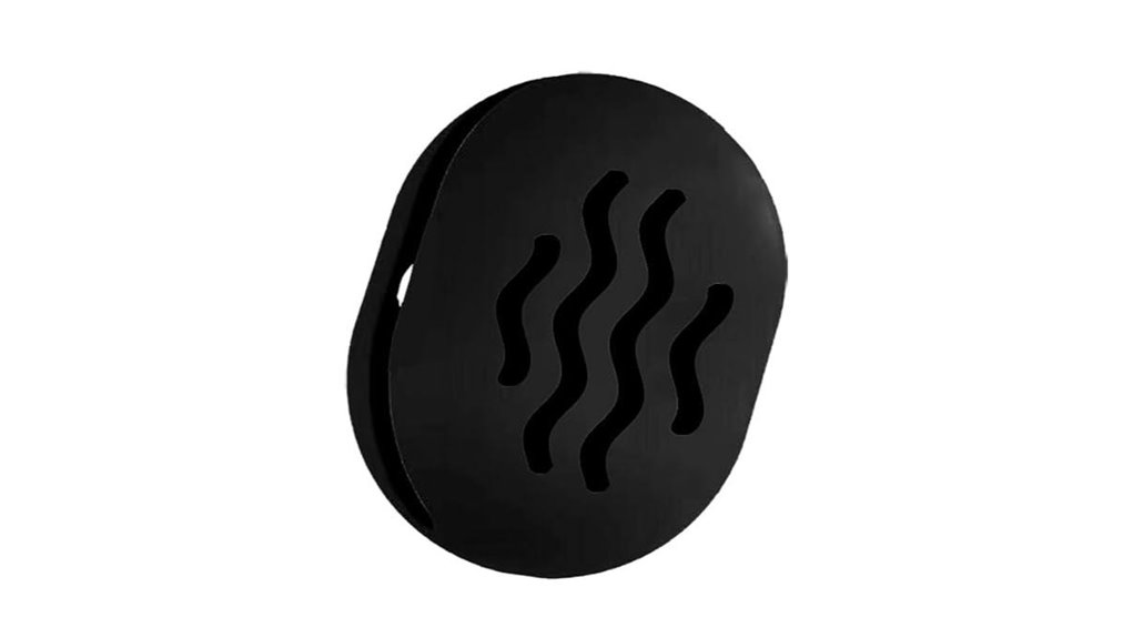 black silicone sponge holder