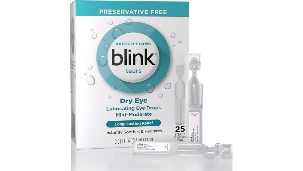 blink tears preservative free 25