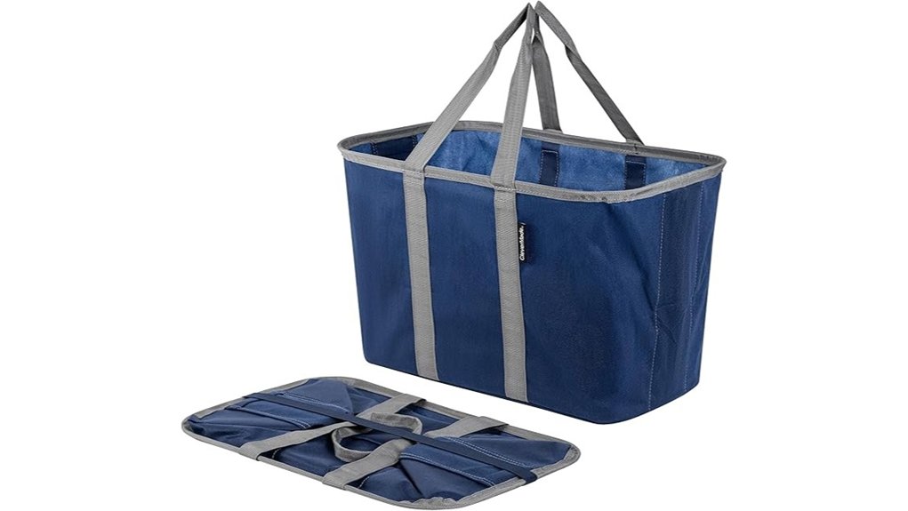 blue gray eco 30l tote