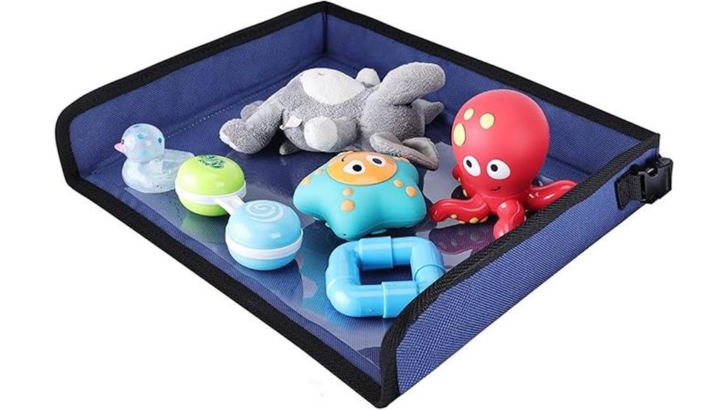 blue kids tray cover