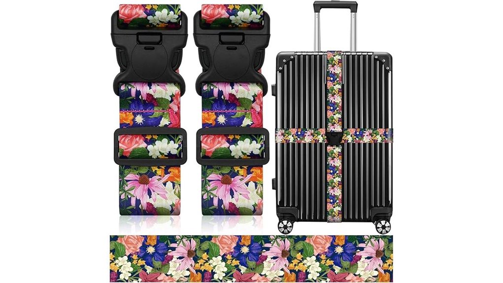 blue lily adjustable straps