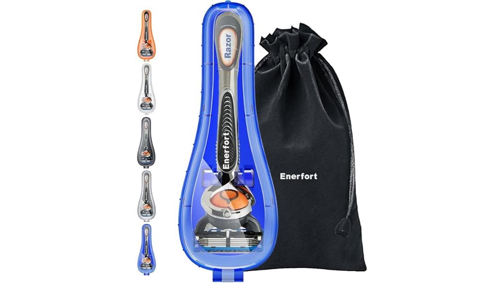 blue proglide razor case