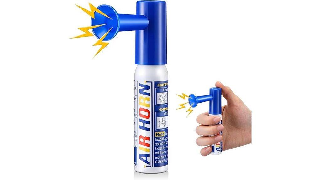blue safety airhorn pack