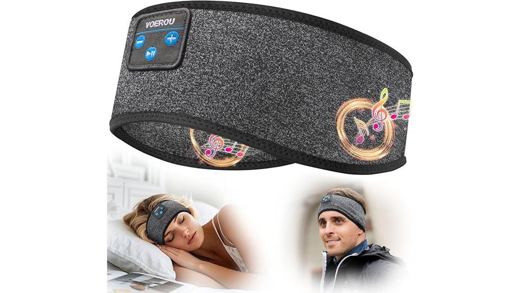 bluetooth side sleep headband