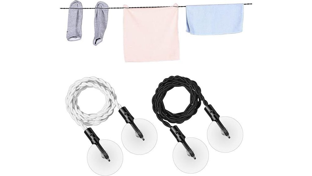boao suction hooks clothesline