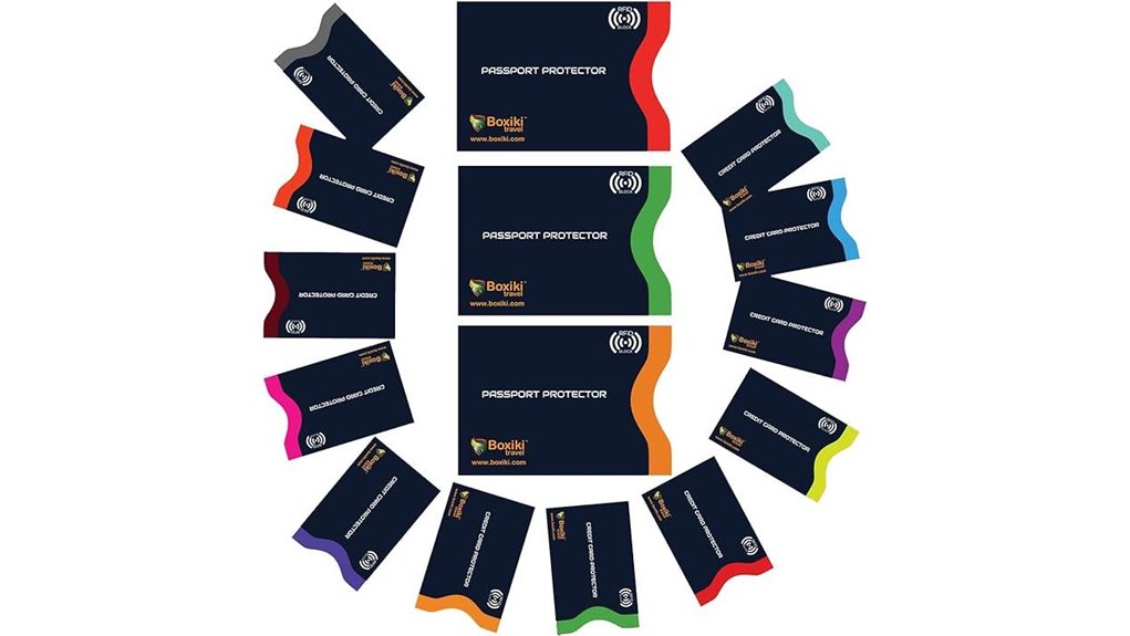 boxiki rfid navy sleeves