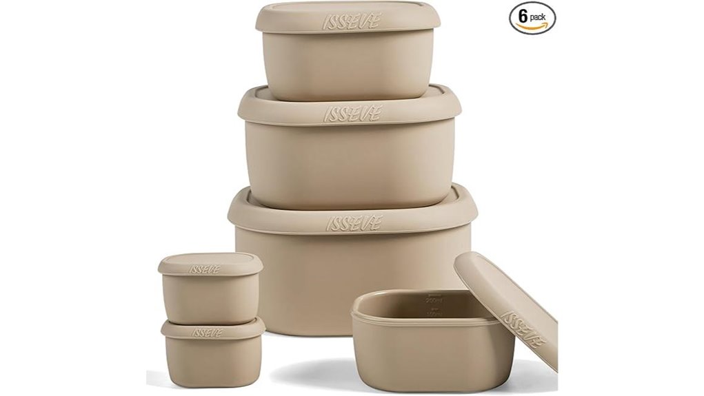 bpa free isseve silicone containers