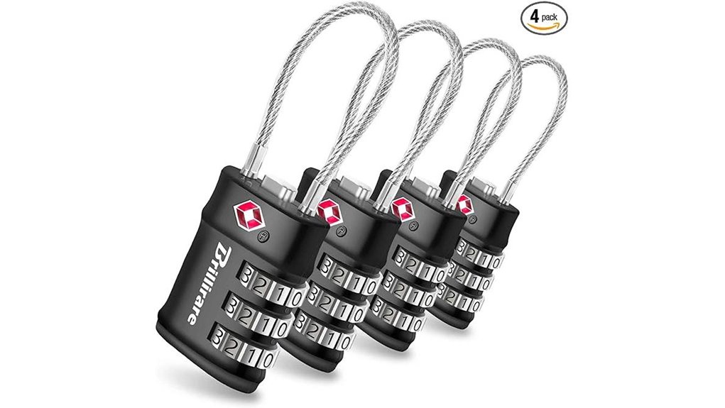 brillirare tsa keyless locks