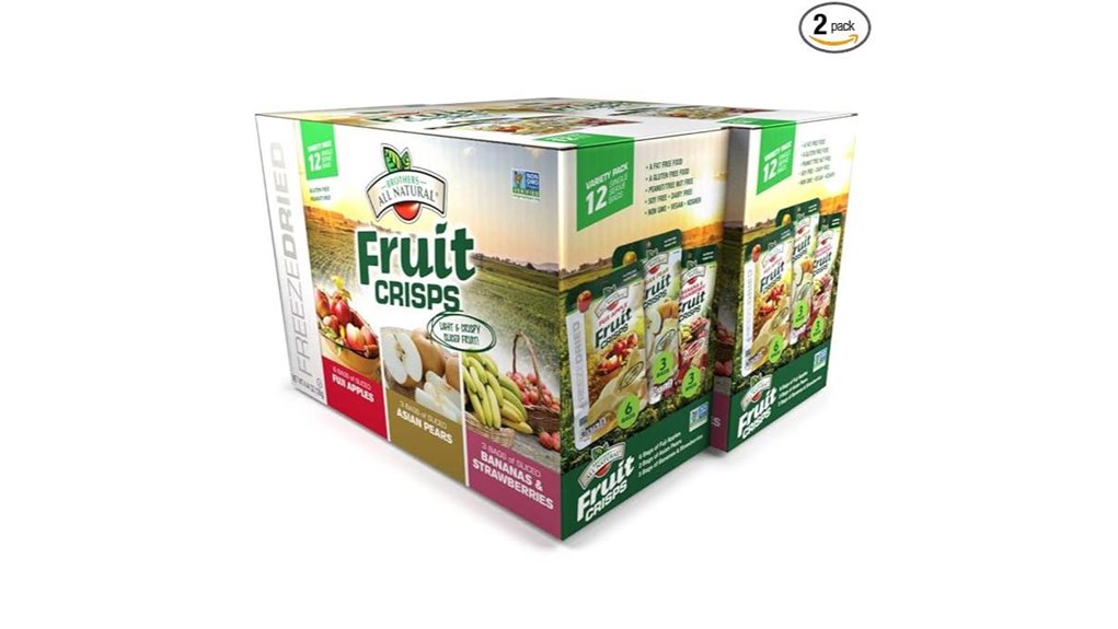 brothers freeze dried fruit pack