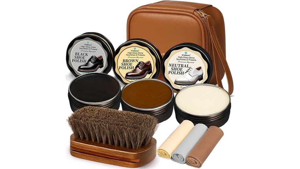 brush cloth polish kit