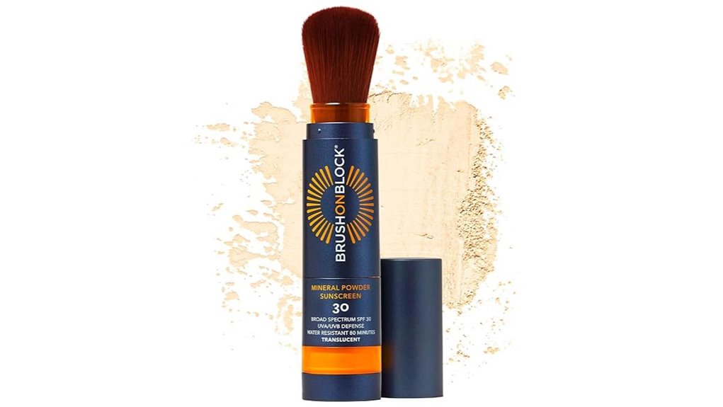 brush on spf30 mineral powder