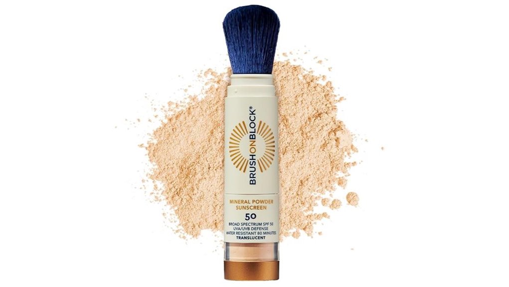 brush on spf 50 mineral