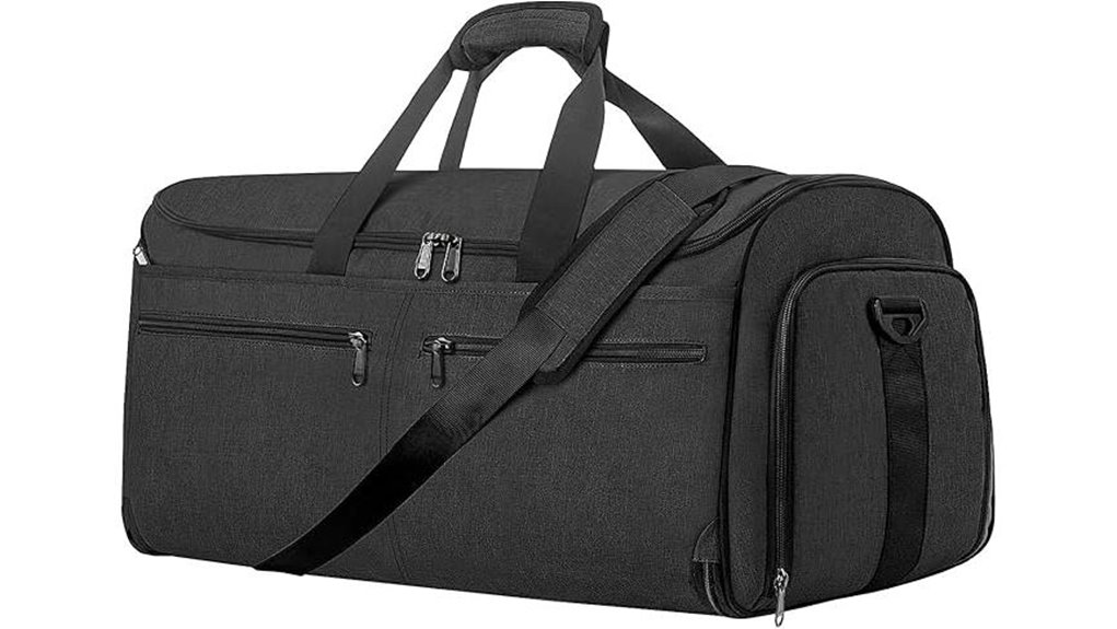 bukere midnight grey duffle
