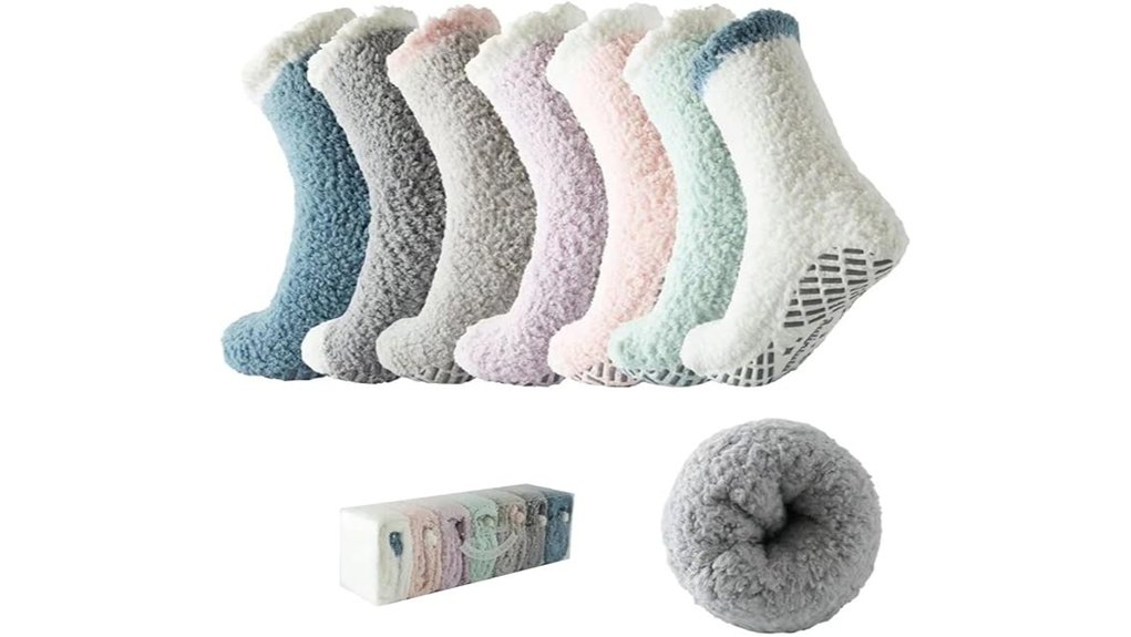 bulinlulu s fuzzy winter socks