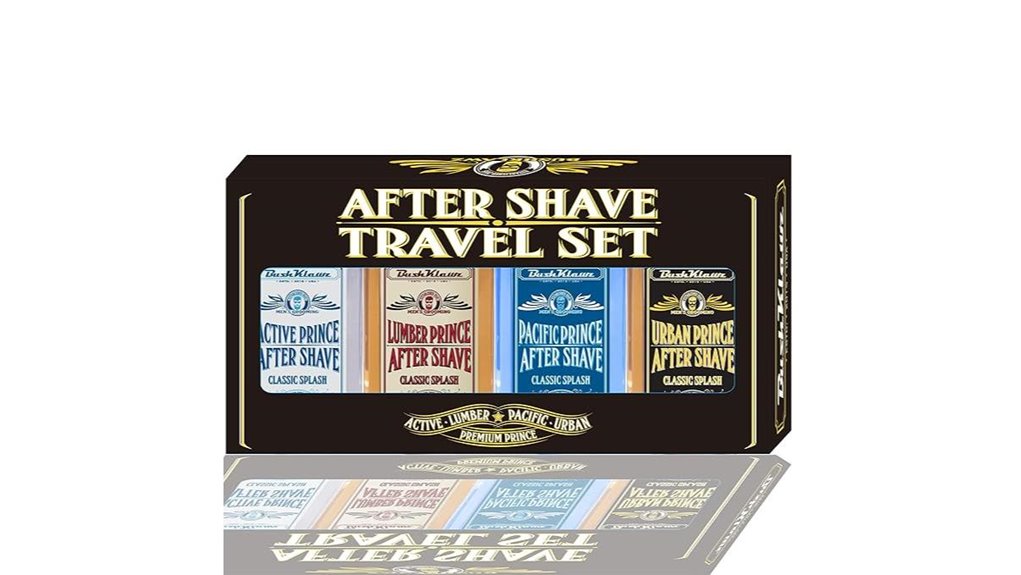 bushklawz classic aftershave sampler