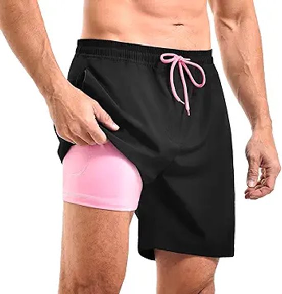 caditex 2 in 1 compression shorts