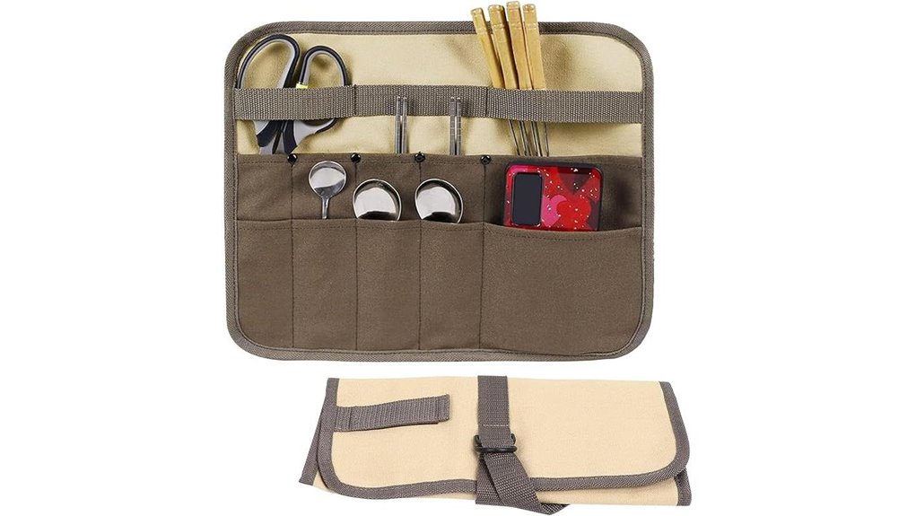 camping knife utensil bag