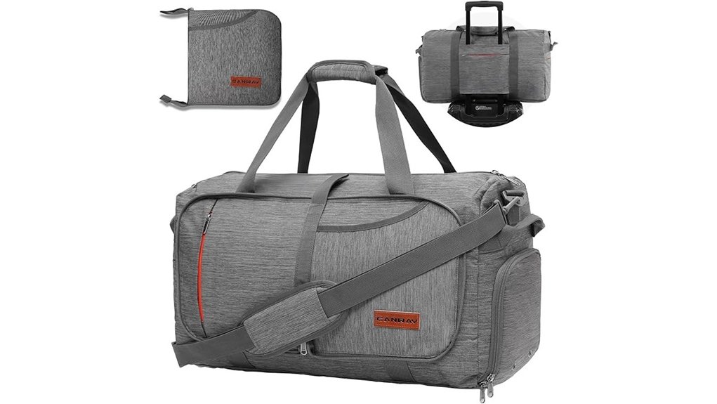canway 65l duffle shoes