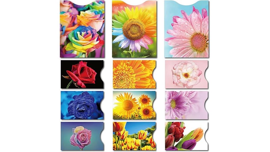 carlife flower rfid sleeves