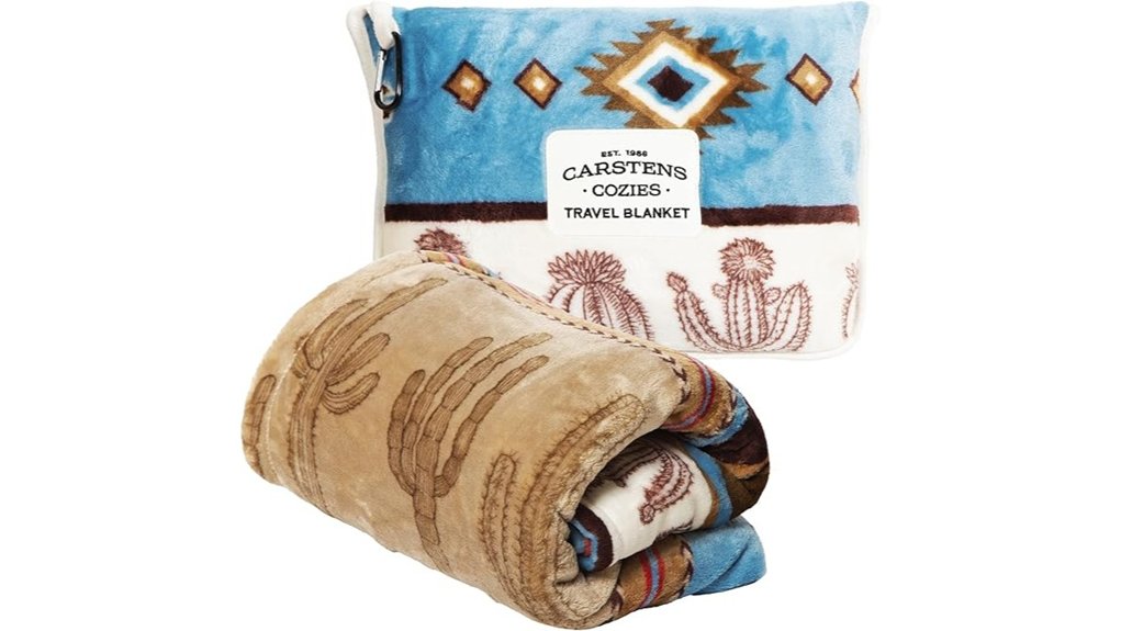 carstens cactus stripe blanket