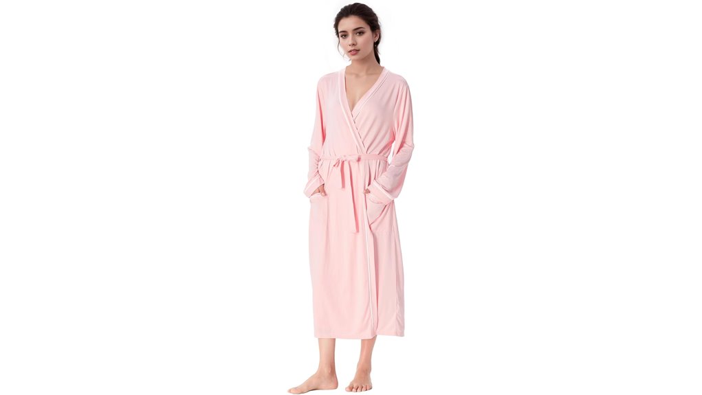 catalonia lightweight bathrobe pockets