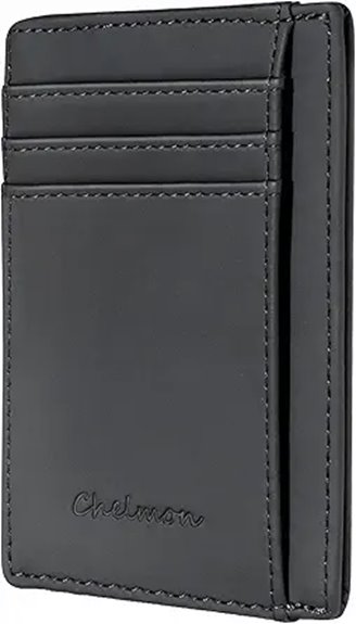 chelmon rfid slim wallet