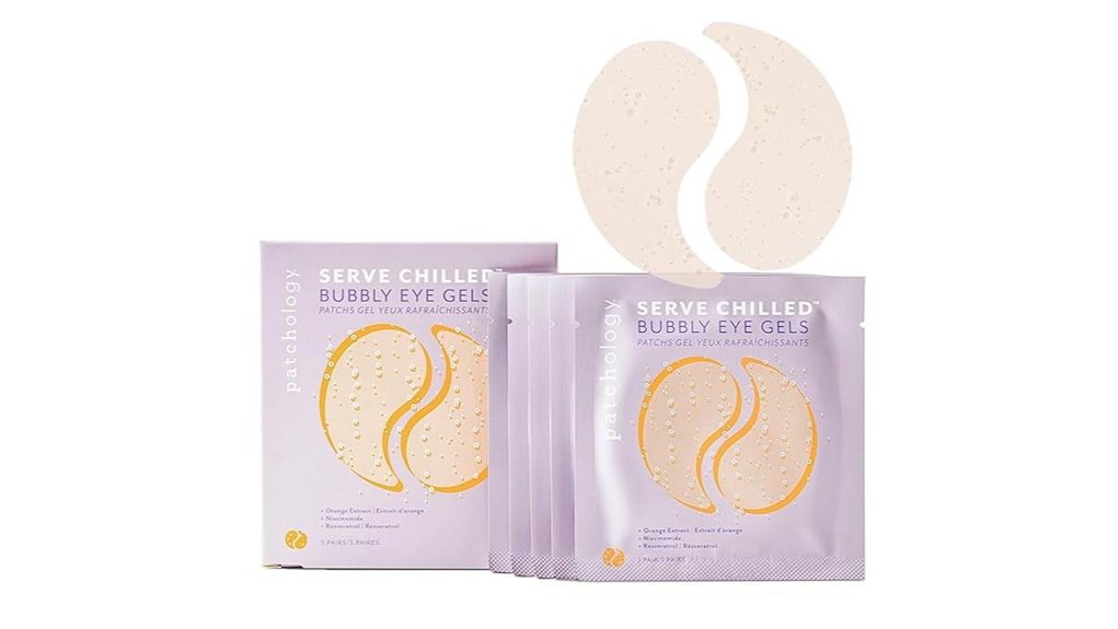 chilled bubbly eye gels
