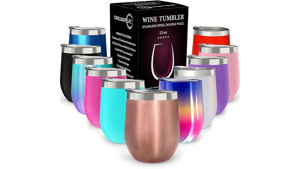 chillout 12oz rose gold