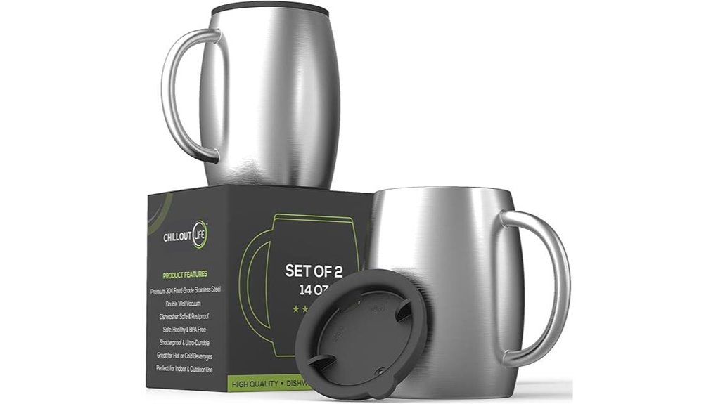 chillout life stainless mugs