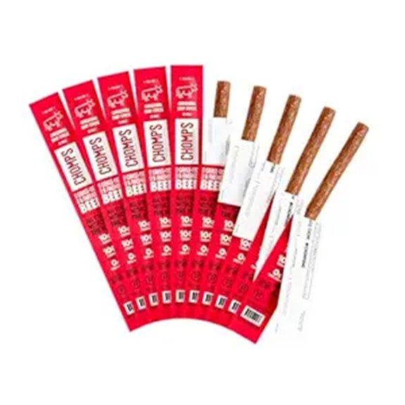 chomps 10 pack grass fed jerky
