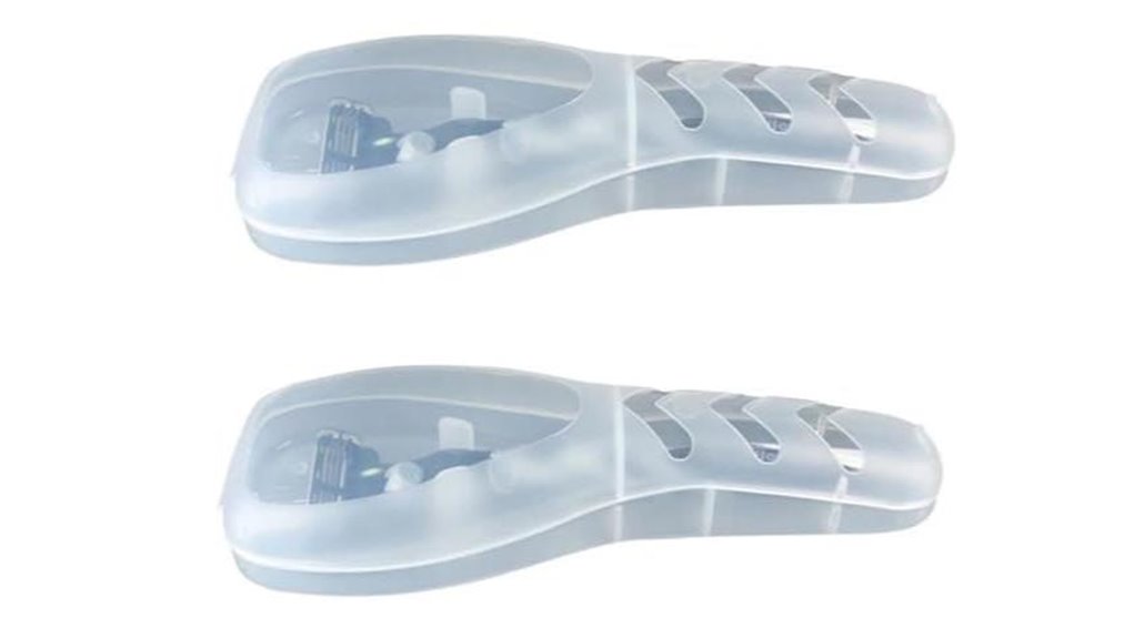 clear portable razor protectors