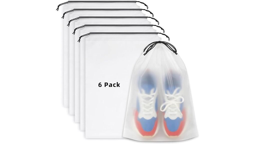 clear waterproof 6 pack bags