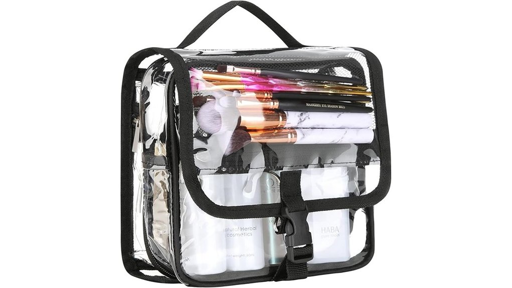 clear waterproof tsa bag