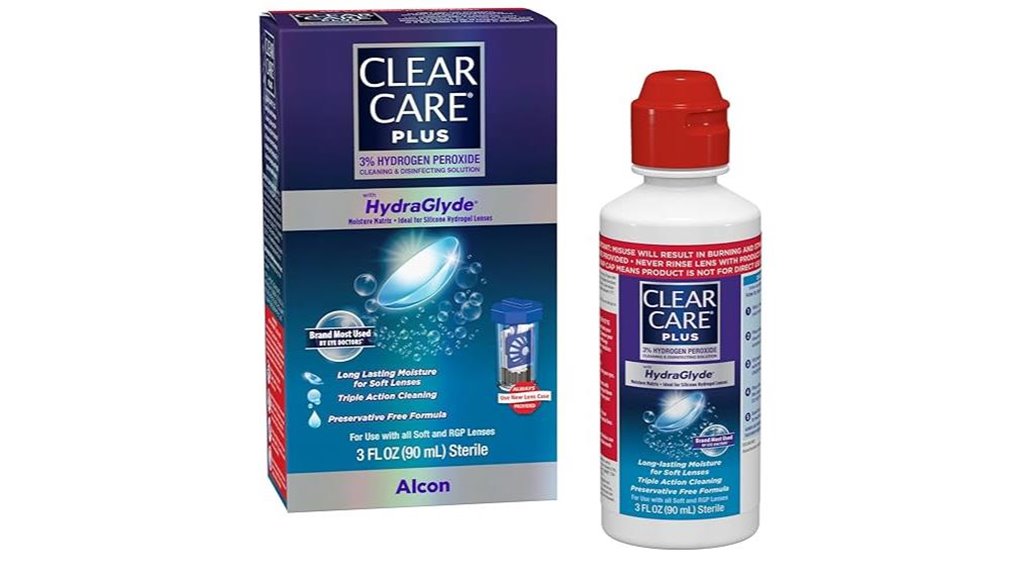 clearcare noflavor travelpack 3oz